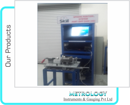 Diff-case Sphere Position Checking Fixture
